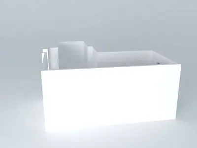 Kitchen interior Free 3D model