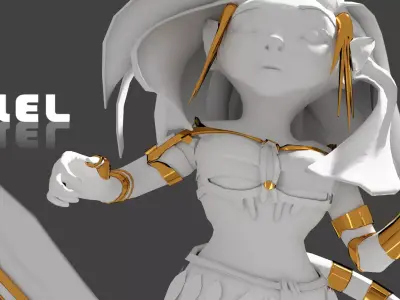 Atiris sun master Low-poly 3D model