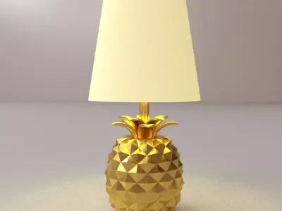 Pineapple Lamp 3D model