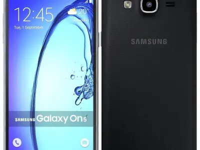 Samsung Galaxy On5 Black 3D model