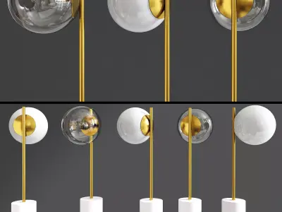 Flos Stem Table Lamp 3D model