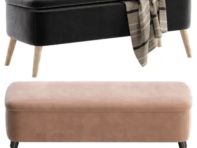 Bench Vaili Happy Light Divan ru 3D model