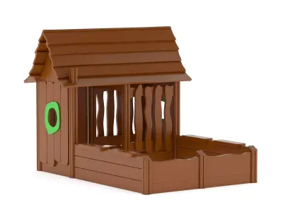 Lappset Beach Hut 3D model