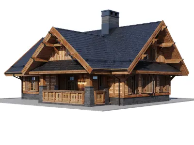 Eco wood v1 3D model