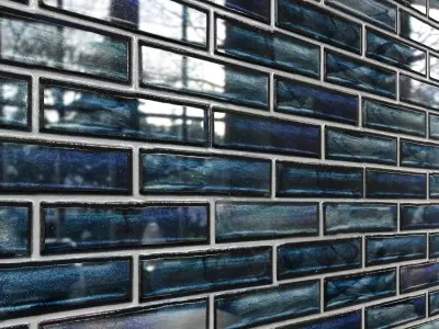 Glass mosaic tile Texture