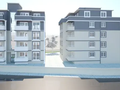 Modern Apartment 3D modeling 3D print model