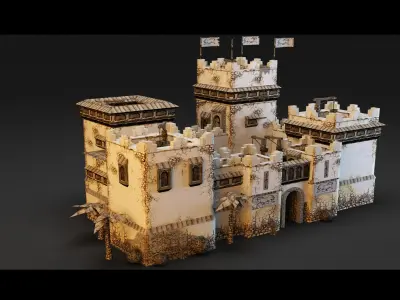 Fortress- 3d Model 3D model