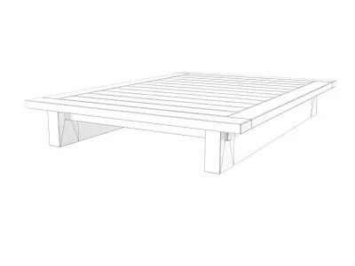 Maldives Coffee Tables 3D model