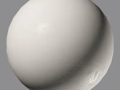 Stucco shader 3D model