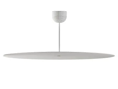 MILLIMETRO Steel pendant lamp LUCEPLAN 3D model