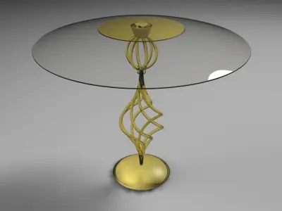 Spiral Lamp Free 3D model