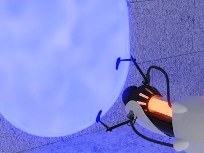 Portal gun  3D model