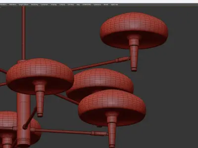 MEDUZA Low-poly 3D model