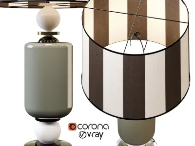 Italian lamp 1980 3D model