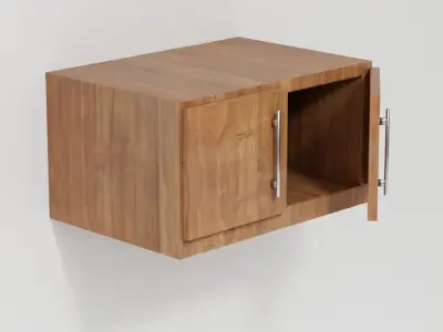 Kitchen Short Top Cabinet 3D model