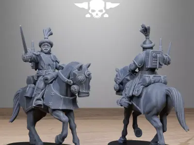 RoyalGuard Cavalry 3D print model