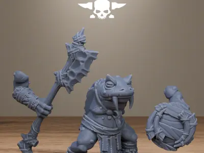 Bogkin Heavies 3D print model