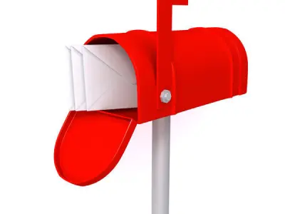 Mailbox 01 3D model
