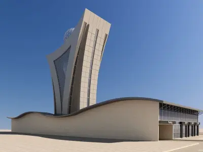 Building skyscraper 3D model