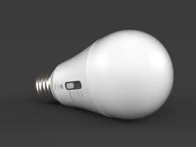 LED Light Bulb 3D model