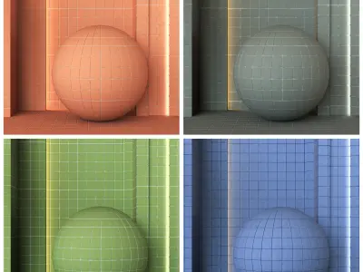 4K Equipe Rivol Ceramics Tile Textures  - 23 Colors - PBR  Texture