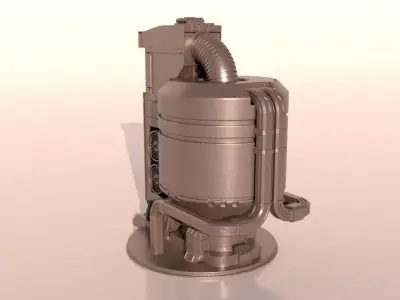 SCI-FI STORAGE TANK for 3Dprint 3D print model