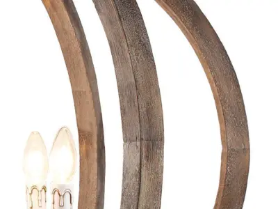 Azriel Light  Globe Chandelier 3D model