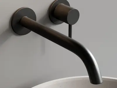 His Odri K Vanity Unit Set 1 3D model