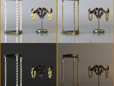 Table Lmap Set M7 3D model