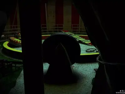 Abandon Horror Circus 3D model