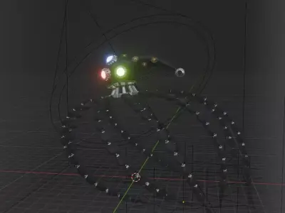 Sci Octopus and  3D model