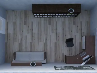 Building office 3D model