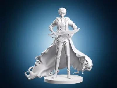 Sung Jinwoo Ground Leveling 3D print model