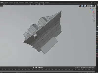 Medieval House Blender 3D Model Free 3D model