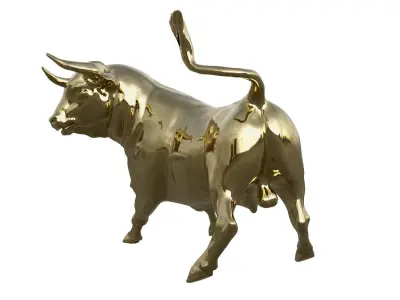 Golden Bull 3D model