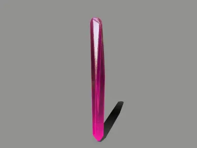 Crystal Set Low-poly 3D model 12