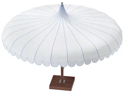 Ocean Master Mega Max Voilare Parasol by Tuuci 3D model