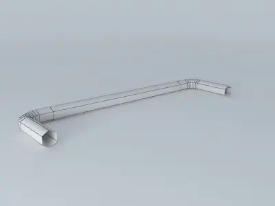 HDWDPULL4 towel bar Free 3D model