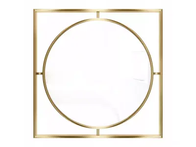 Mirror in a metal frame GZ-M1067 3D model