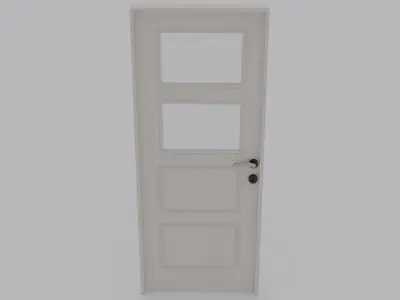 Interior Door V1  3D model