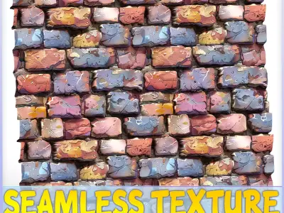  Stylized Wall Seamless Texture Texture get