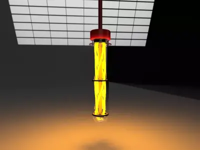 PET Edison Lamp - DIY 3D print model