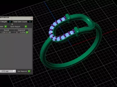 minimal light weight ring 3D print model