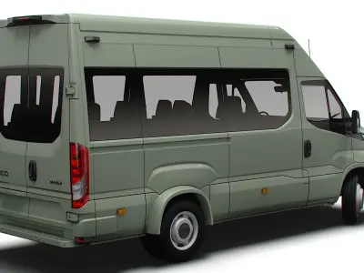 Iveco Daily Minibus L3H3 2024 3D model