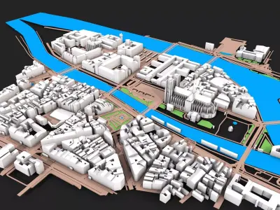 City 3 3D model