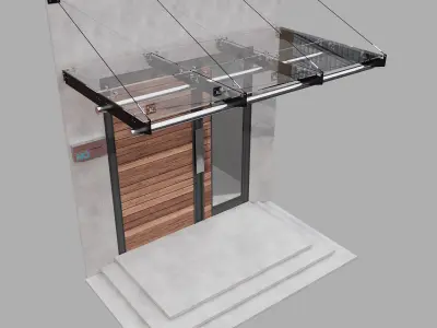 ENTRANCE GATE NO5 A 3D model