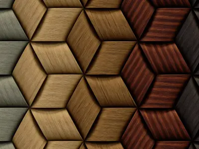 Unlimited Bamboo Weave 04-01 - Procedural SBSAR Texture