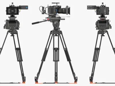  Arri Alexa Mini LF with OConnor 2560 Tripod systems 