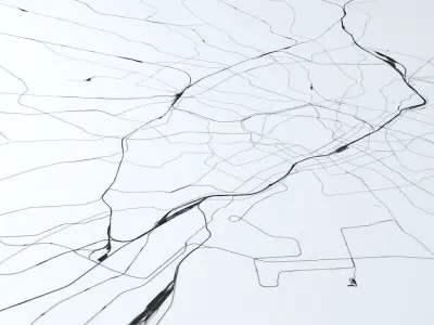 Tokyo Railway System and Stations 3D model