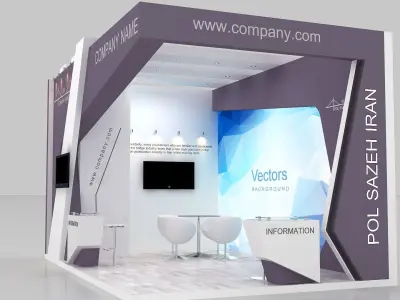exhibition 3D model